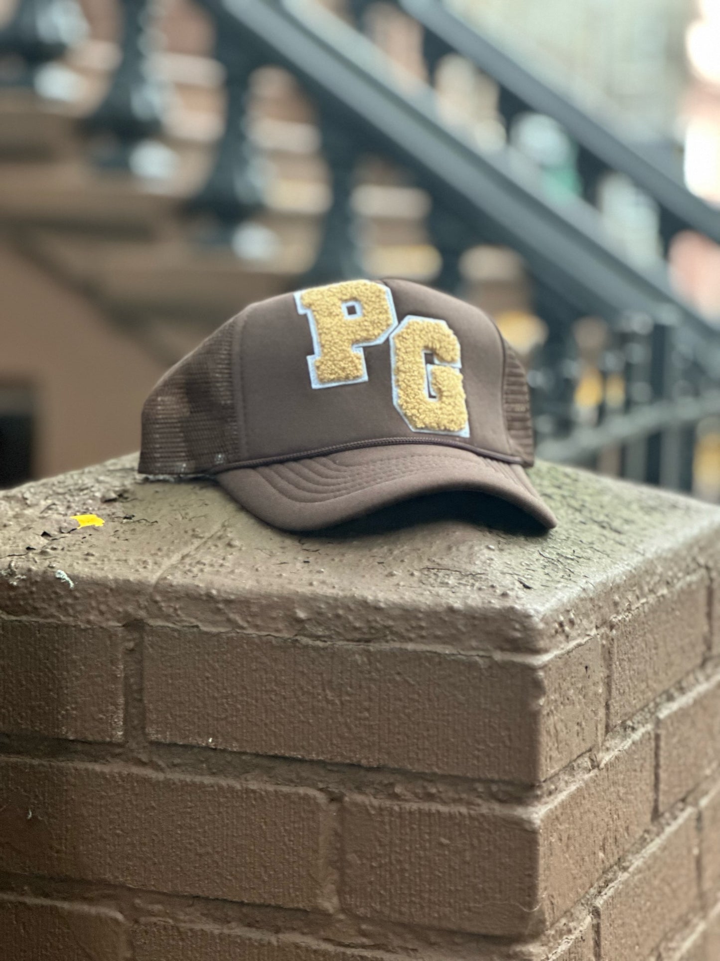 PG Collegiate Brown Trucker