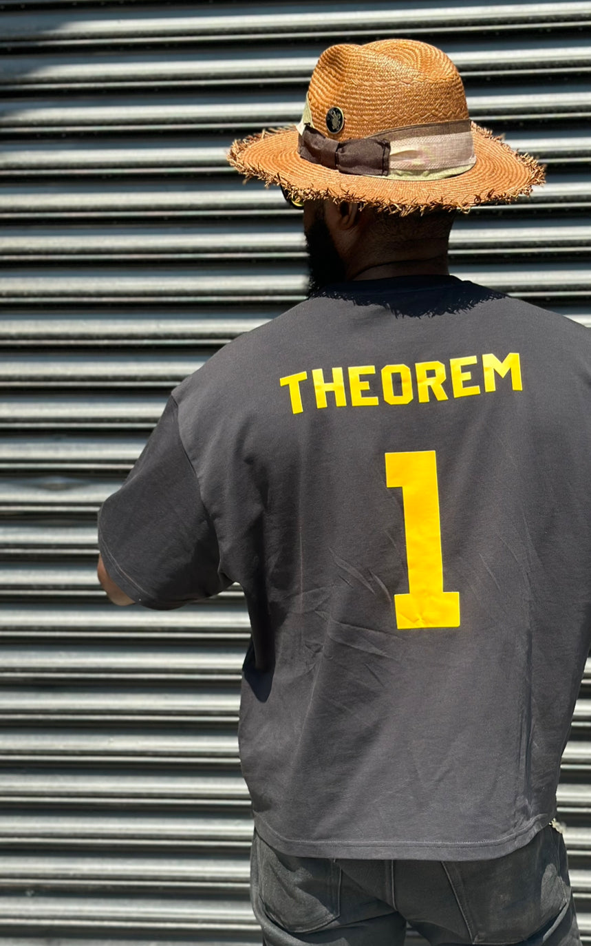 Pythagore’s Goods “Theorem” oversized vintage style logo tee