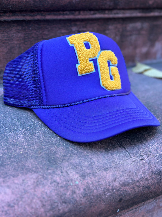 The PG collegiate Trucker (Purple Gold)